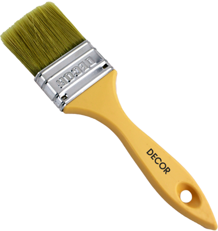 Кисть Black Edition Неделька 50х14 мм Четверг светлая щетина DECOR 126035; 11606358
